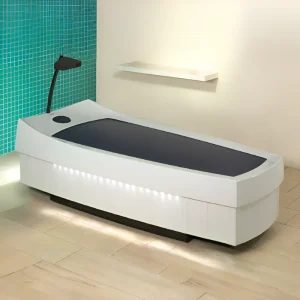 Pat hidromasaj uscat AquaThermoJet ideal pentru centre de wellness și spa.