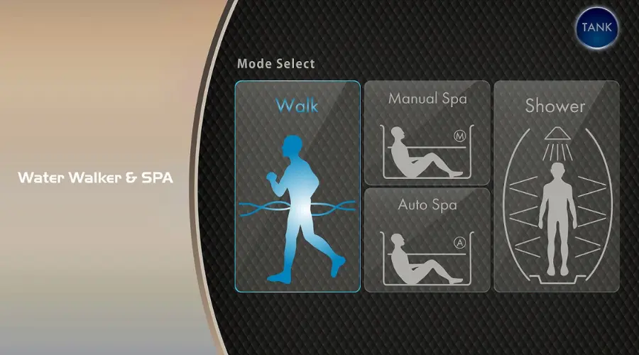 Banda de alergare acvatică