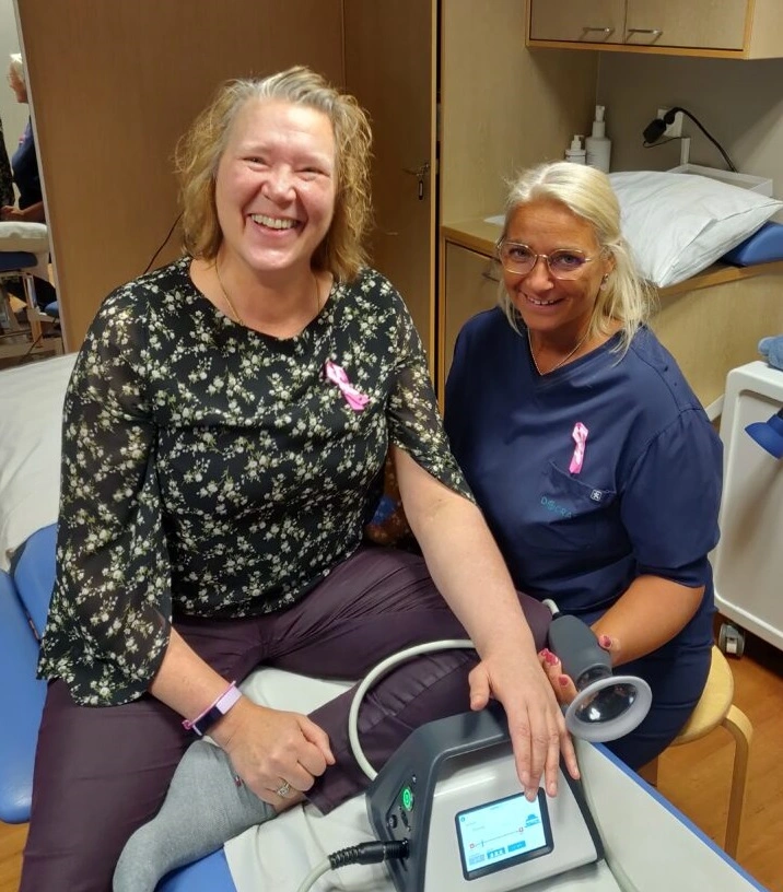 Utilizarea LymphaTouch în recuperarea după cancerul de sân